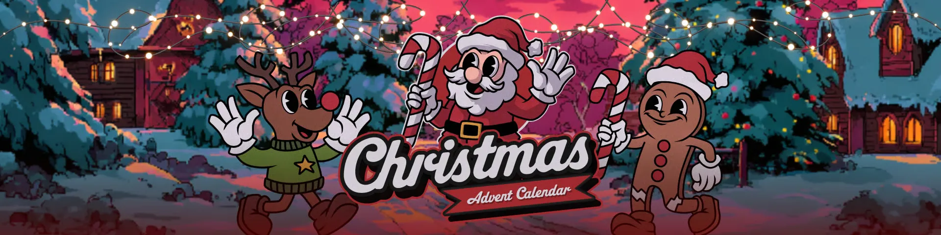 Promotion de Noël Lucky31 affichée dans la section bonus pour les membres inscrits.