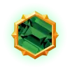 Badge VIP Emerald sur Lucky31, utilisé dans le tableau des niveaux du Club VIP et des priorités de retrait.