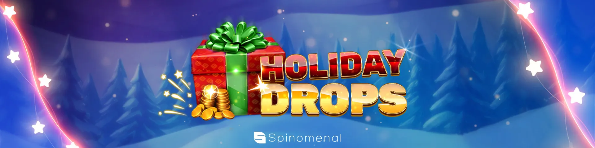 Promotion Holiday Drops Lucky31 liée aux jeux partenaires et aux événements de fin d’année.