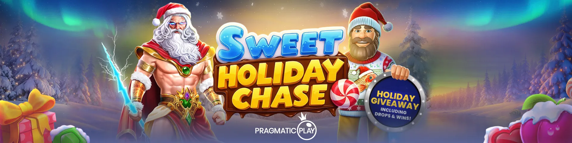 Campagne Sweet Holiday Chase Lucky31 avec progression et objectifs intégrés au programme bonus.